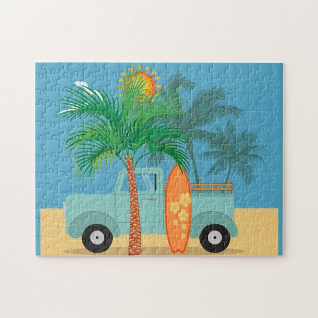 Surfer Puzzle Pussel (Horisontell)