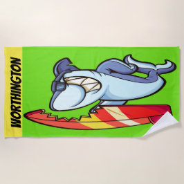 SURFER Shark Beach Towel