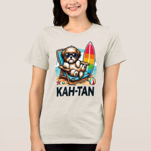 Surfer Shih Tzu T-Shirt