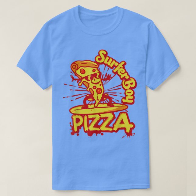 Surfer Shirt Retro Pizza Boy 3085340 T (Design framsida)