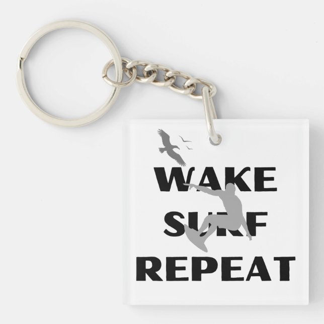 Surfer Silhouette Charm (Framsidan)