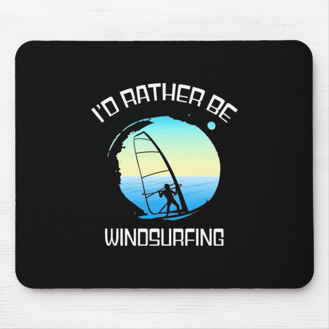 Surfer skulle snarare vara Windsurfing Musmatta (Framsidan)