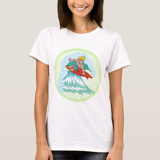 Surfer T Shirt (Framsida)