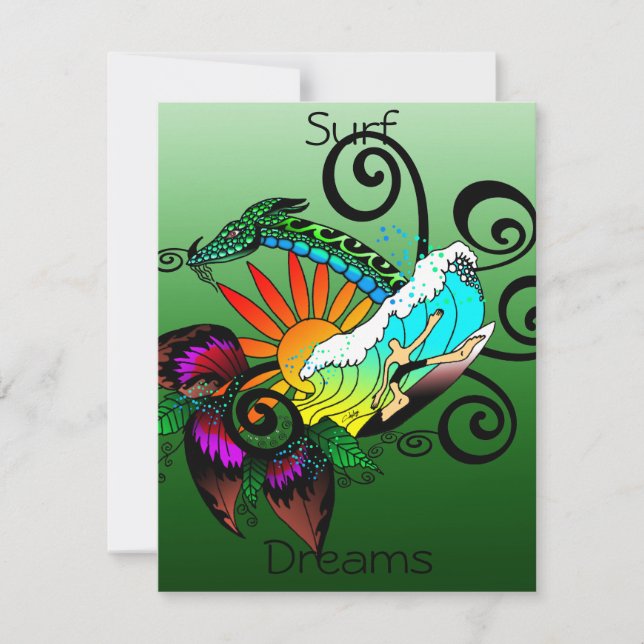 Surfer Tecknad (Framsida)