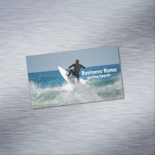 Surfer till havs, Affärskort av anpassade Magnetiska Visitkort