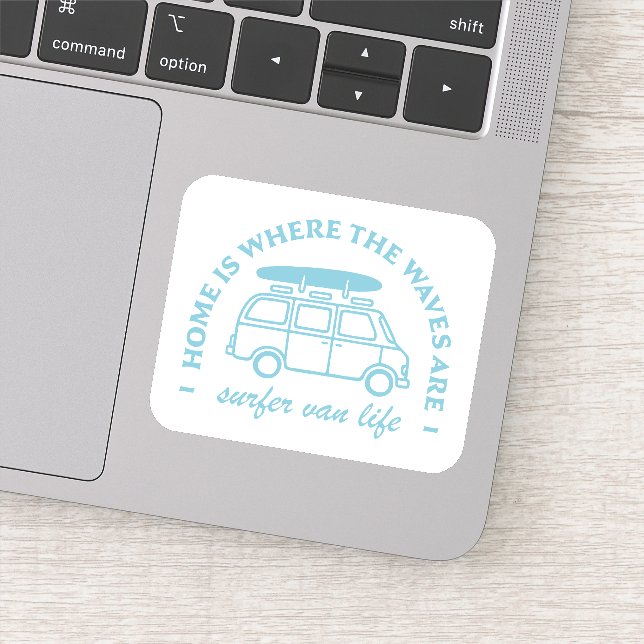 Surfer van life-offerter klistermärken (Detalj)