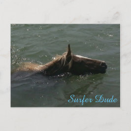 Surfer-vykort Vykort