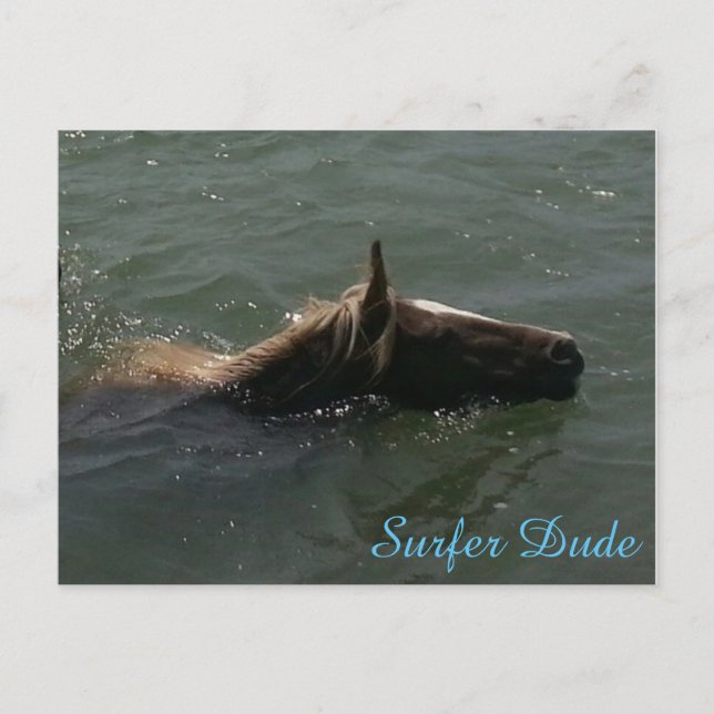 Surfer-vykort Vykort (Framsida)