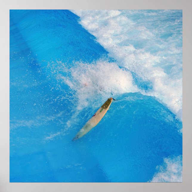 Surfer Wipeout Poster (Framsidan)