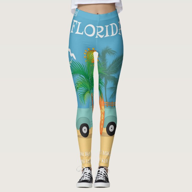 Surfer Women's Leggings (Framsida)