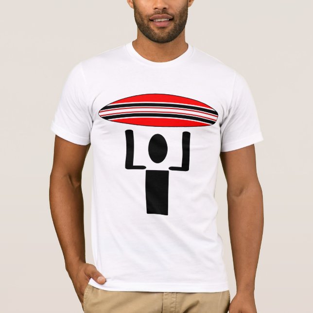 surfercrossing tee shirt (Framsida)