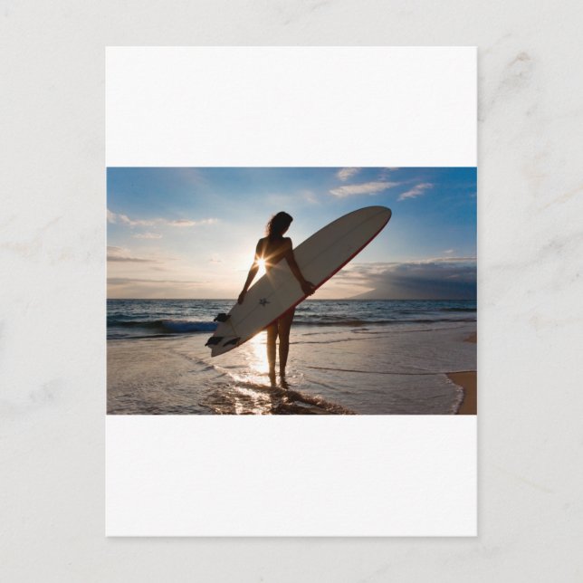 surfergirl.jpg vykort (Framsida)