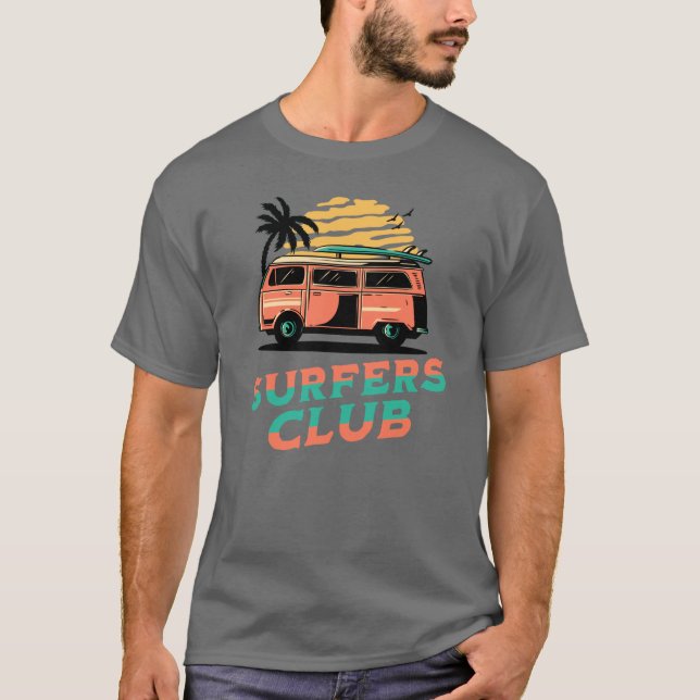 Surfers Club Van T-Shirt (Framsida)
