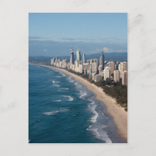 Surfers Paradise Guld Kusten Queensland Australien Vykort
