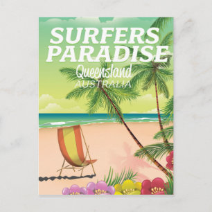 Surfers Paradise Queensland Australien Vykort