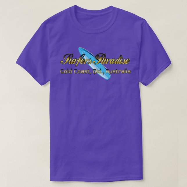 Surfers Paradise T Shirt (Design framsida)