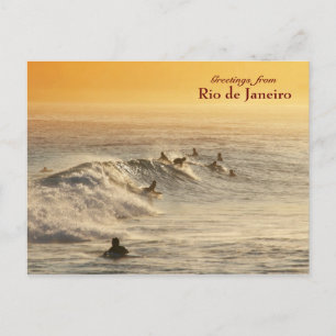 "Surfers, Rio de Janeiro" vykort
