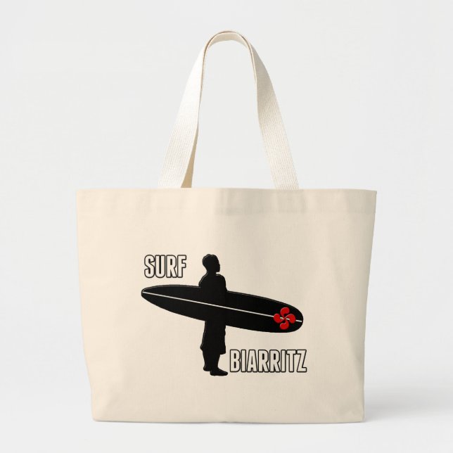 Surfeur Biarritz Basque Jumbo Tygkasse (Framsidan)