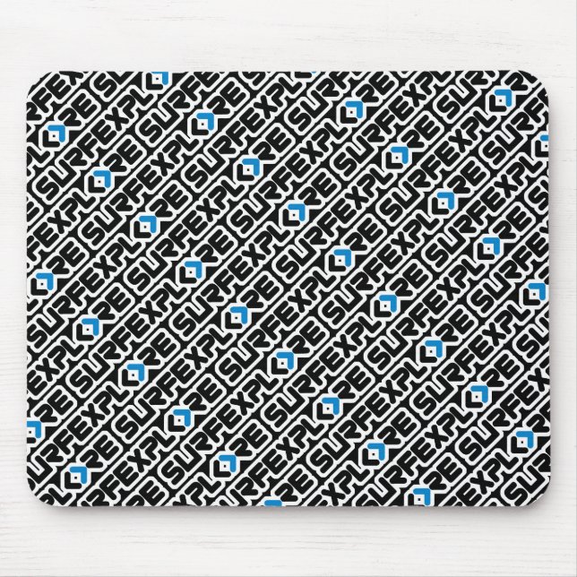 surfEXPLORE Logo Mouse Pad Musmatta (Framsidan)
