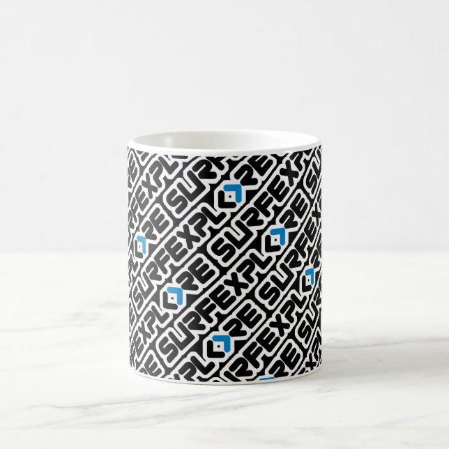 surfEXPLORE Logotyp Kaffe Mugg (Center)