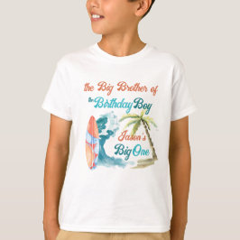 Surffödelsedag den stora motsvarande fotobilden t shirt