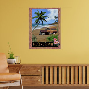 Surfin Hawaii Poster