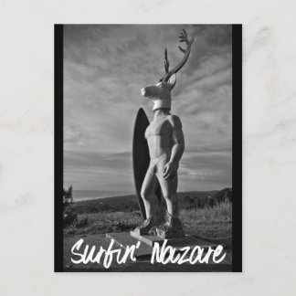 Surfin Nazare Vykort