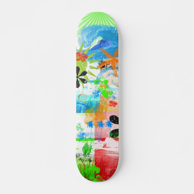 Surfin USA Skateboard Bräda 21,5 Cm (Framsida)