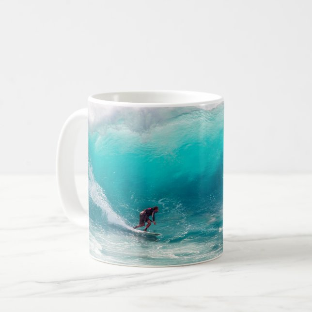Surfing 16 kaffemugg (Framsida vänster)