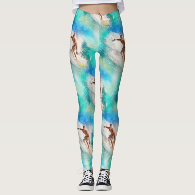 Surfing 17A-B Alternativ Leggings (Framsida)