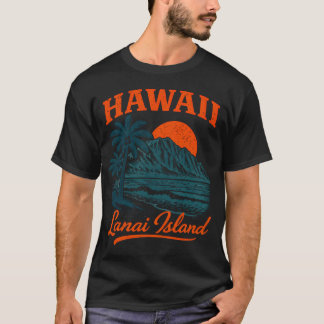 Surfing 70-talets Retro Hawaiian Sommar Surf Lanai T Shirt