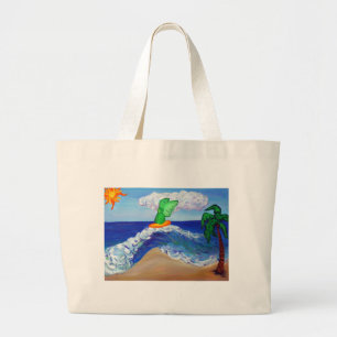 Surfing Angel Raphael Bag Jumbo Tygkasse
