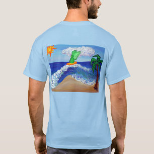 Surfing Angel Raphael Shirt Tee