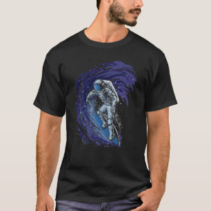 Surfing Astronaut Coola Cosmonaut T Shirt