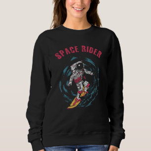 Surfing Astronaut Space Rider Surfer T Shirt