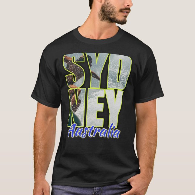 Surfing Australia - Sydney T Shirt (Framsida)