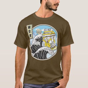 Surfing Banana Mjölk Carton Kanagawa Wave Japan Ka T Shirt