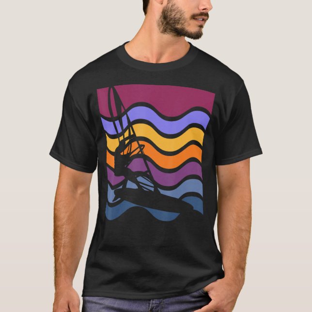 Surfing Beach Surfer Surfa Sommar Oceanen Vinkar 2 T Shirt (Framsida)