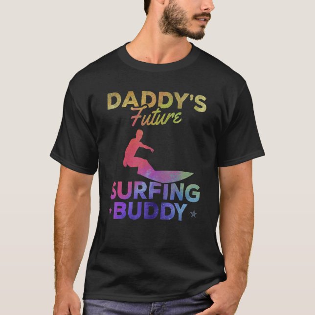 Surfing Buddy Surfing Surfboard Sur för framtida p T Shirt (Framsida)