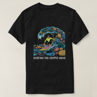 Surfing Crypto T Shirt
