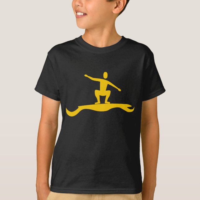 Surfing Figur - Amber Tee Shirt (Framsida)