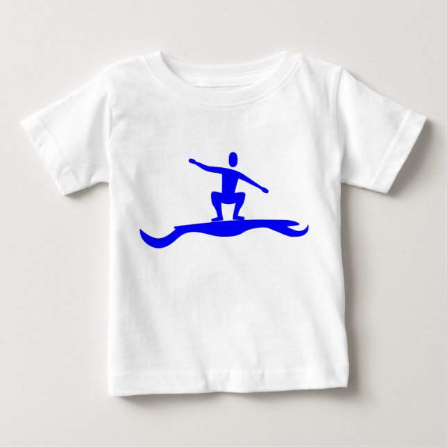 Surfing Figur - Blue Tröja (Framsida)