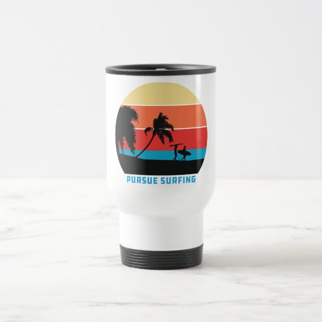 Surfing Gift for Surfer and Surfing Fläkt Resemugg (Center)