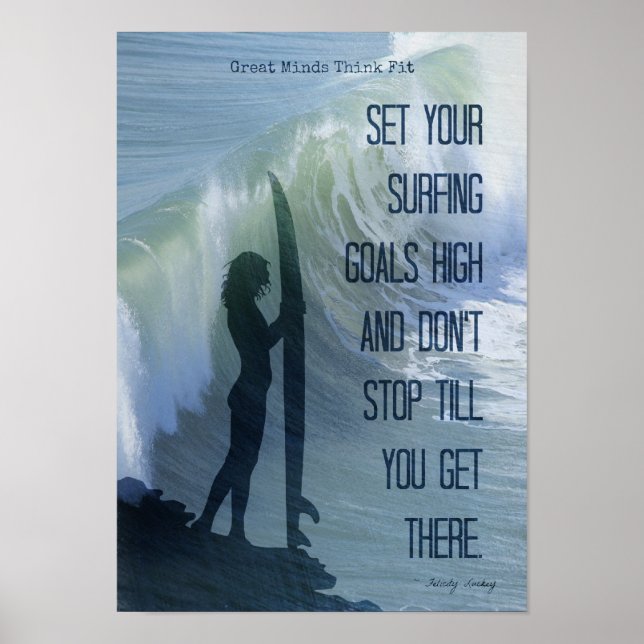 Surfing Goals! Poster (Framsidan)