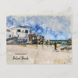 Surfing i Baleal-Portugal Vykort
