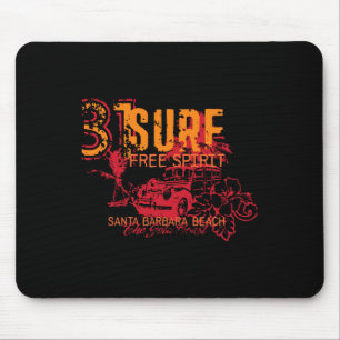 Surfing Kalifornien Santa Rra Surfarpresent Kvinno Musmatta