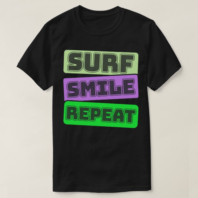 Surfing Kitesurfing Wakeboarding Surfer 17 T Shirt (Design framsida)
