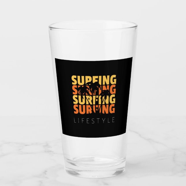 Surfing Life Stil Surfing Glaskopp (Framsida)