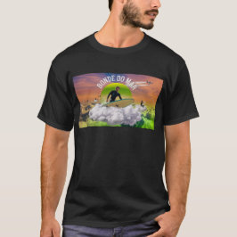 Surfing nas Nuvens BD T Shirt
