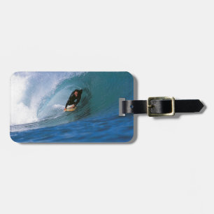 Surfing New Zealand perfekt wave Bagagebricka